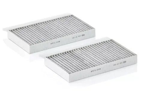ست دو عددی فیلتر کابین کربن فعال MANN-FILTER CUK 27 021-2 بنز S-Class W222