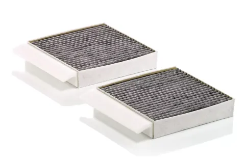 ست دو عددی فیلتر کابین کربن فعال MANN-FILTER CUK 25 034-2 بنز EQE V295 و X294